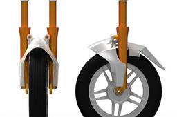 EXOBIKE FRONT FENDER #1