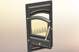 door for wood stoves