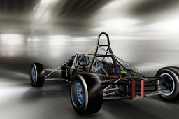 Formula car full chassis