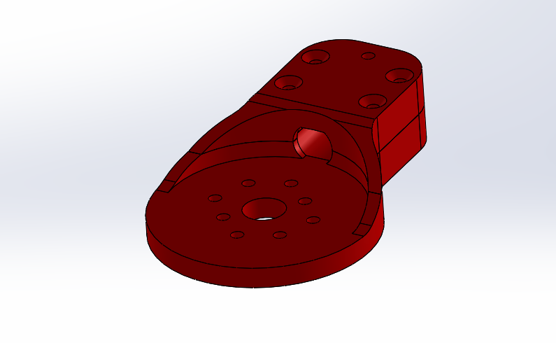 Motor Mount - fi12mm Round tubes