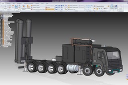 Brahmos Missile Launcher Truck