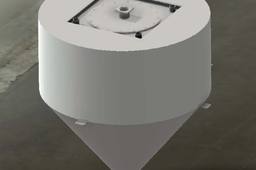 Conical tank 3000 litres, 1900mm diameter
