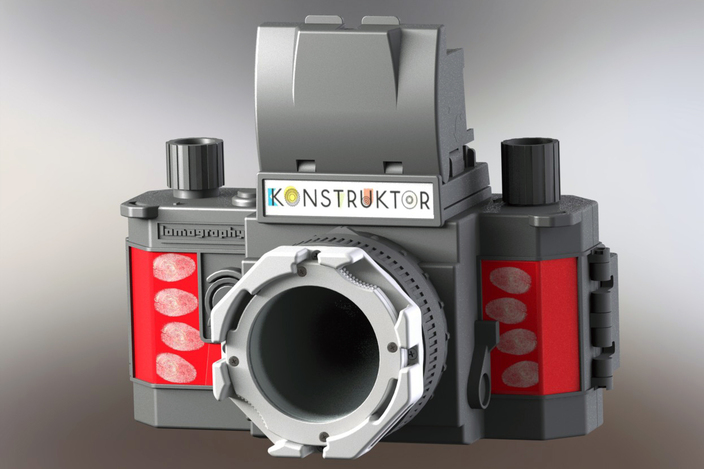 Lomography Konstruktor camera: Updated Version. - SOLIDWORKS - 3D CAD