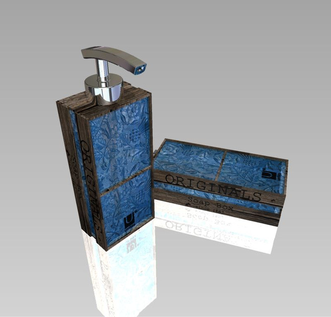 Vintage soap pump 3D CAD Model Library GrabCAD