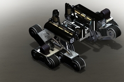special designing and modeling rescue and millitary robot(bronz medalia in ITI 2011 international innovation competition by aslan khani)