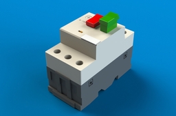 TRIPOLI MOTOR CIRCUIT BREAKER METALTEX MOD. 4-6.3A / DISJUNTOR MOTOR TRIPOLAR METALTEX MOD. 4-6.3A