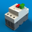 TRIPOLI MOTOR CIRCUIT BREAKER METALTEX MOD. 4-6.3A / DISJUNTOR MOTOR TRIPOLAR METALTEX MOD. 4-6.3A