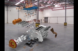 Keyshot rendering - MOTEUR SCUDERI type B