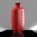 Vase with dots