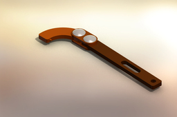 STRIPPIT STYLE TOOLING, SPANNER WRENCH WITH LINKAGE ASSEMBLY