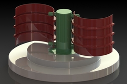 Oil Barrel Vertical Axis Wind Turbine!