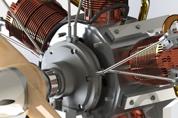 5-cylinder radial engine