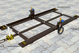 Portable Trailer For Catfish (Hydraulic Type)