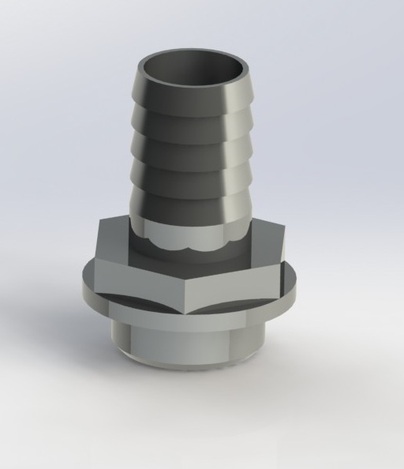 Bitspower G1/4, 3/8 ID Hose Barbed