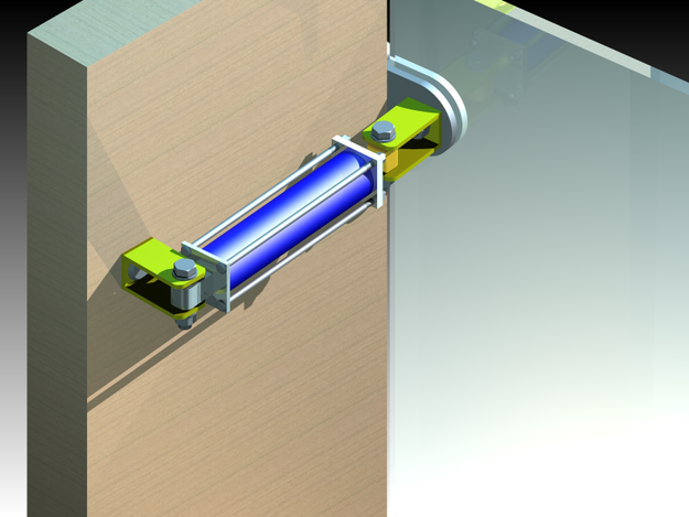 hydraulic retarder (with Newtonian fluid)