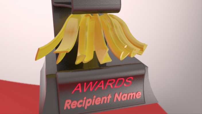  2012 Italics Award Trophy