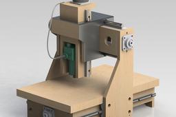 Plywood frame CNC router