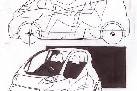 Basic model of ANY car, in Alias